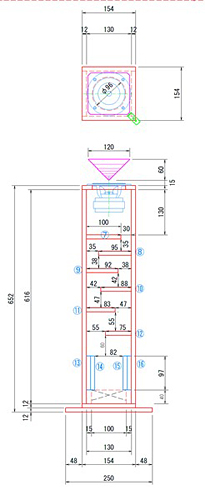 全指向型スピーカー図面