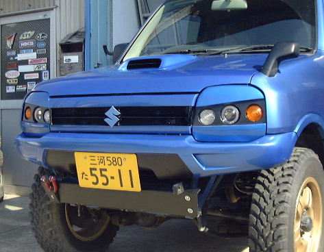 サムライロングマフラー 自分の車に付けれなくて未使用です （SAMURAI  