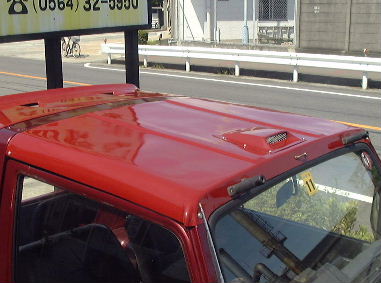 ジムニー幌車用FRPトップ
