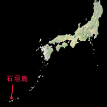 石垣島日本地図